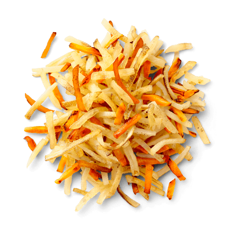 Cascadian Farm Root Vegetable Hashbrowns with Yukon Gold Potatoes, Carrots & Sweet Potatoes ingredient image