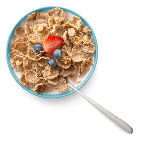 Cascadian Farm Vanilla Chia Crunch Cereal in a bowl