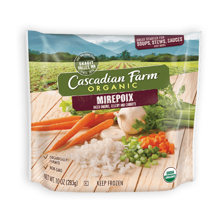 Cascadian Farm Organic Multi-Colored Carrots, front of package
