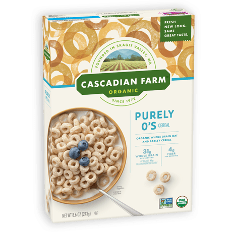Cascadian Farm Purely O's Cereal package image
