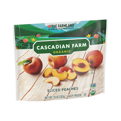 Frozen Sliced Peaches, front of package